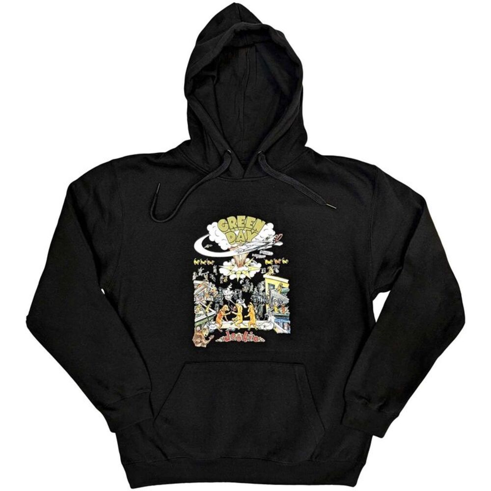 Green Day Unisex Adult Dookie Hoodie / Black